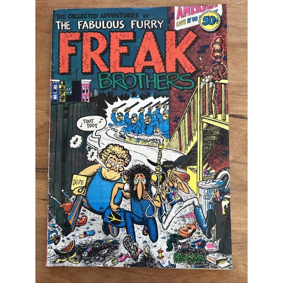 The Fabulous Furry Freak Brothers #1 (Rip Off Press 1971) F/VF